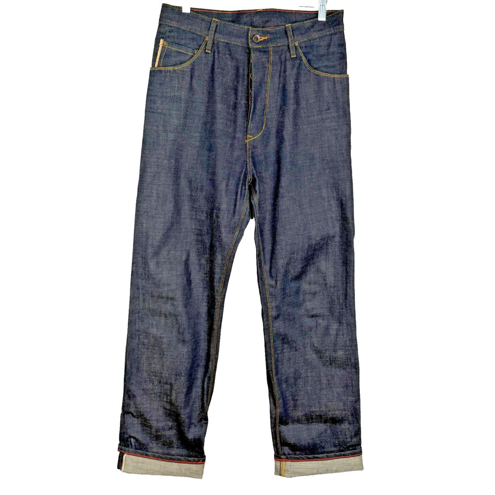 Raleigh Denim Rowan Selvedge Jeans Men's 29x31 Dark Nihon Menpu Japanese Denim